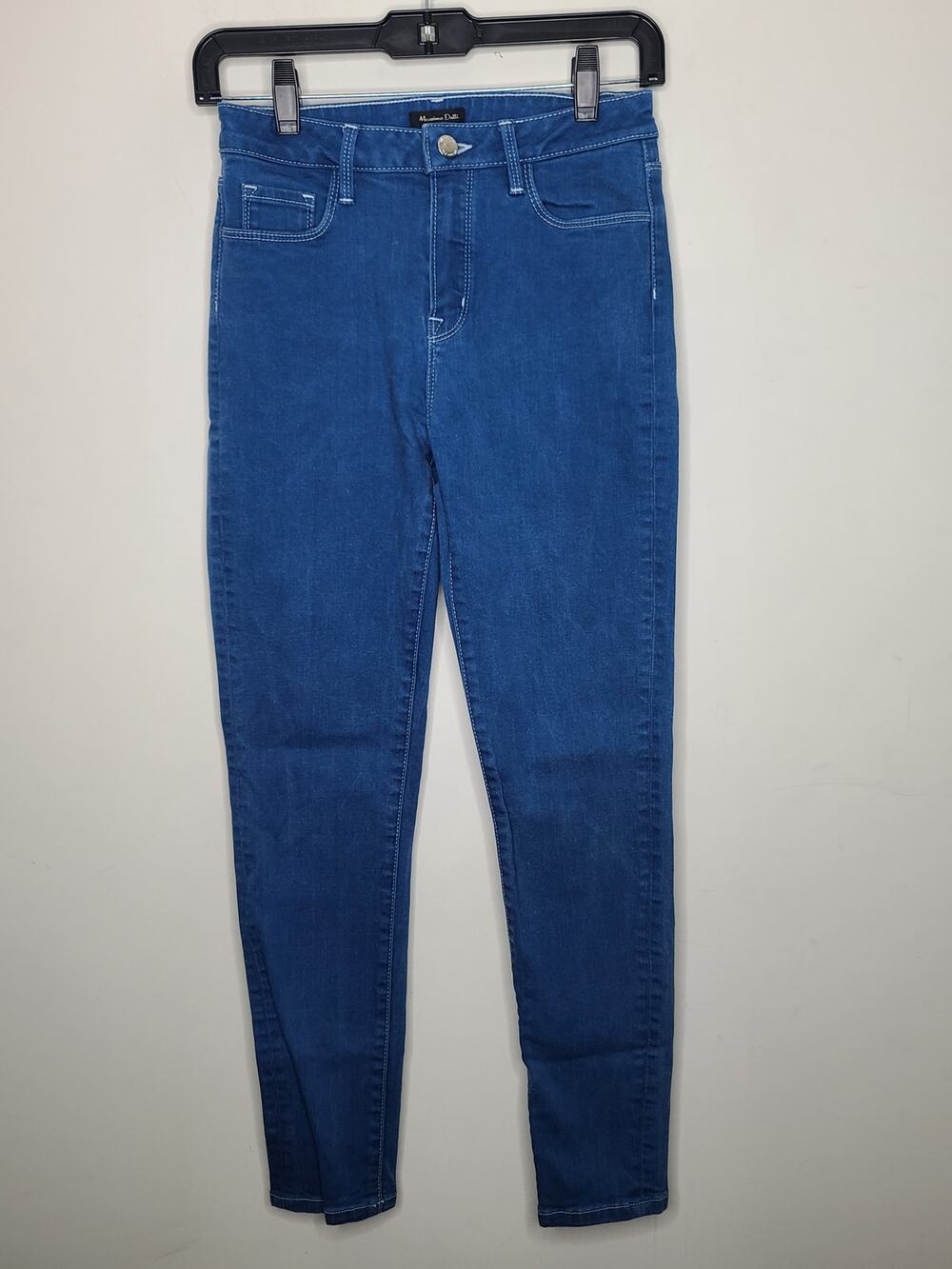 Massimo Dutti blue skinny fit jeans - approx size 25